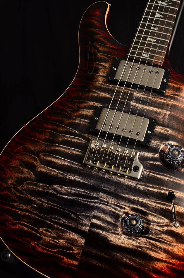 Paul Reed Smith Wood Library Custom 24 Fatback Brian's Limited Charcoal Cherry Burst-Brian's Guitars