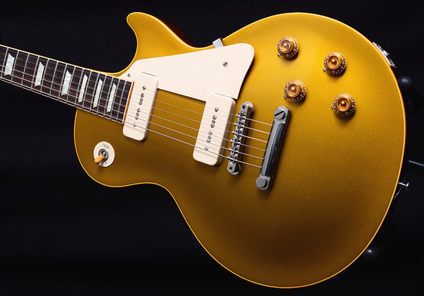 Used Gibson Custom Shop 1956 Reissue R6 Les Paul Goldtop-Brian's Guitars