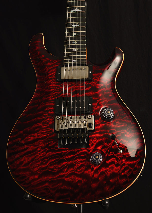 Paul Reed Smith Wood Library Custom 24 Floyd Brian's Limited Fire Red-Brian's Guitars