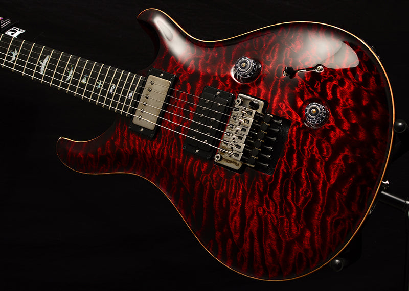 Paul Reed Smith Wood Library Custom 24 Floyd Brian's Limited Fire Red-Brian's Guitars
