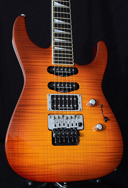 Open Box Jackson SL1 USA Soloist Electric Guitar Burnt