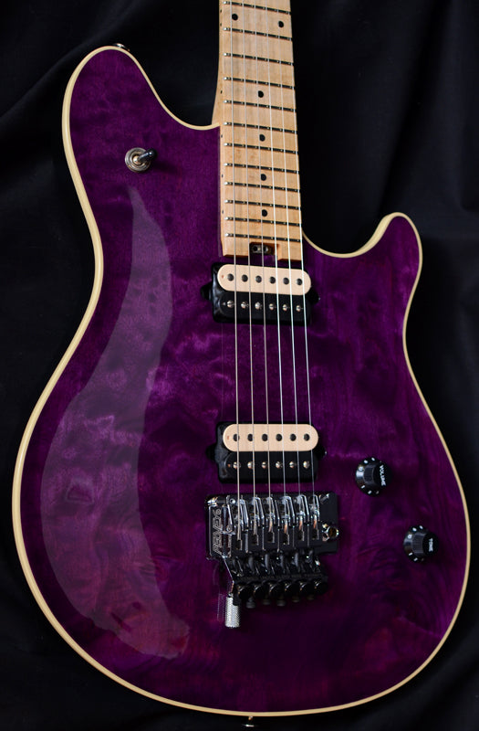 Used Peavey EVH Wolfgang First Year Quilt Purple-Brian's Guitars