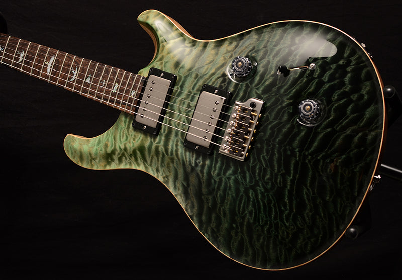 Paul Reed Smith Wood Library Custom 24 Fatback Brian's Limited Trampas Green Fade-Brian's Guitars