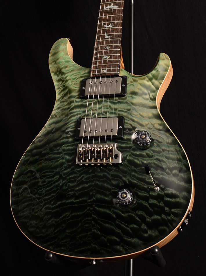 Paul Reed Smith Wood Library Custom 24 Fatback Brian's Limited Trampas Green Fade-Brian's Guitars