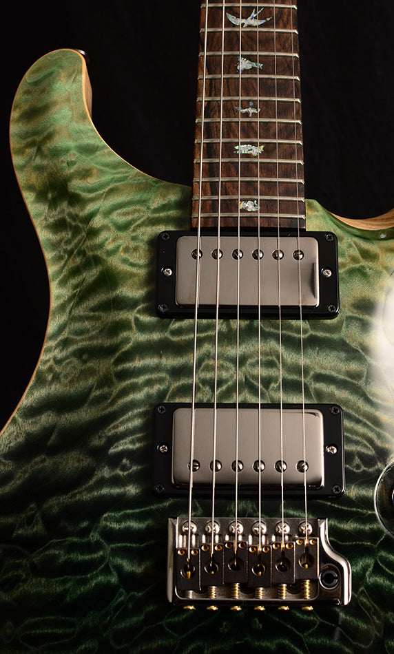 Paul Reed Smith Wood Library Custom 24 Fatback Brian's Limited Trampas Green Fade-Brian's Guitars