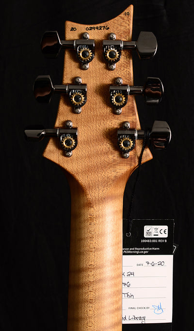 Paul Reed Smith Wood Library Custom 24 Fatback Brian's Limited Trampas