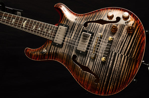 Paul Reed Smith Wood Library McCarty 594 Hollowbody II Brian's Limited Burnt Maple Leaf-Brian's Guitars