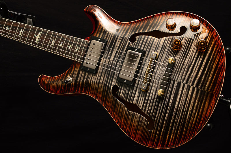 Paul Reed Smith Wood Library McCarty 594 Hollowbody II Brian's Limited Burnt Maple Leaf-Brian's Guitars