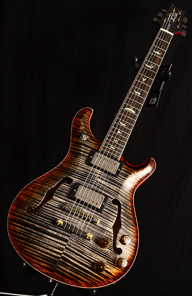 Paul Reed Smith Wood Library McCarty 594 Hollowbody II Brian's Limited Burnt Maple Leaf-Brian's Guitars