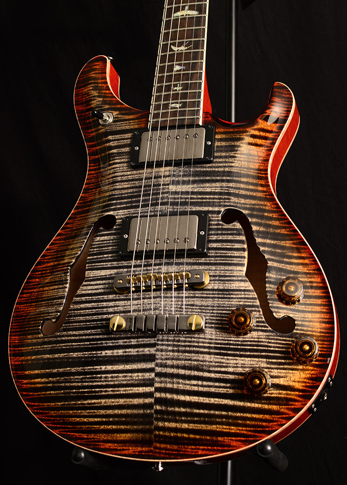 Paul Reed Smith Wood Library McCarty 594 Hollowbody II Brian's Limited Burnt Maple Leaf-Brian's Guitars