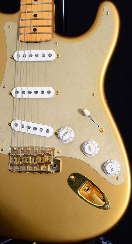 Used Fender Custom Shop '57 Reissue Stratocaster H.L.E Homer Haynes Limited Edition Gold-Brian's Guitars