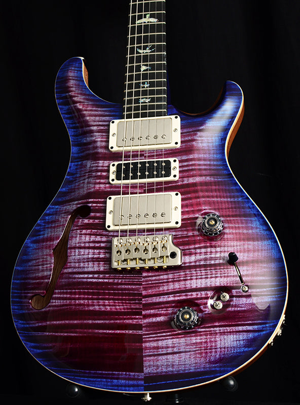 Paul Reed Smith Wood Library Special Semi-Hollow Brian's Limited Violet Blue Burst-Brian's Guitars