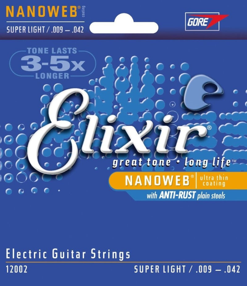 Elixir Nanoweb Electric 9-42-Accessories-Brian's Guitars