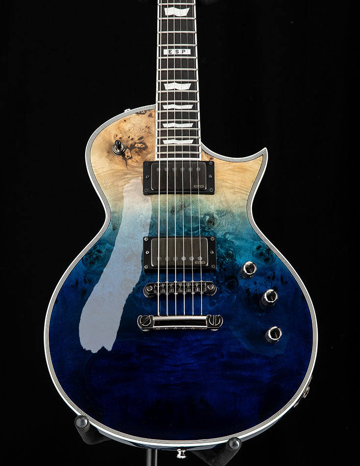 Used ESP LTD E-II Eclipse Blue Natural Fade