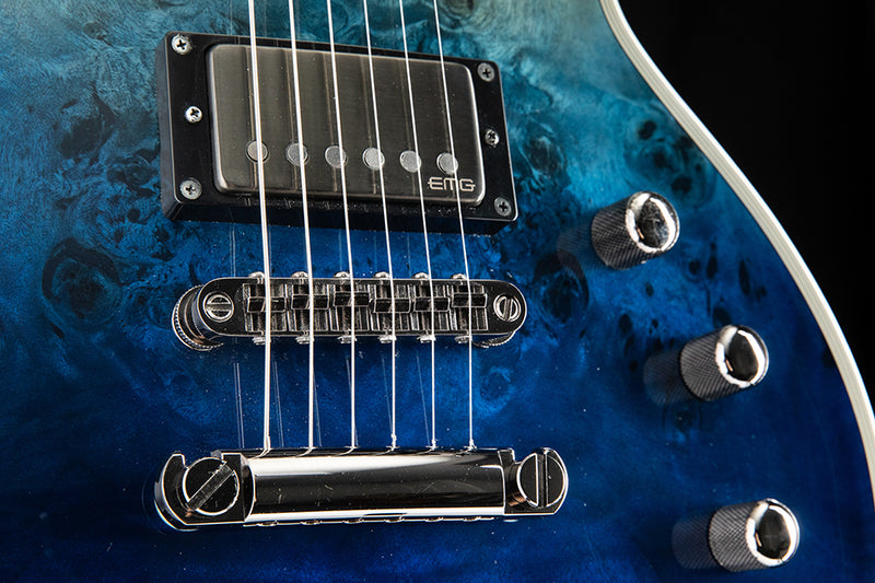 Used ESP LTD E-II Eclipse Blue Natural Fade