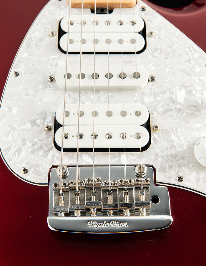 Used Music Man Silhouette Candy Apple Red
