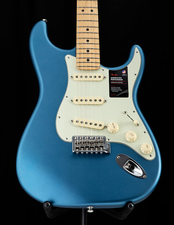 Fender Stratocaster Satin Lake Placid Blue Electric Guitar