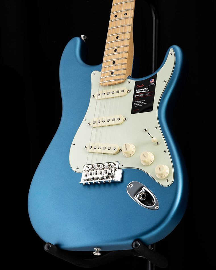 Fender Stratocaster Satin Lake Placid Blue Electric Guitar