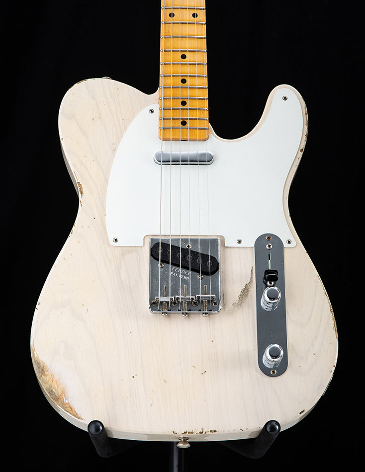 Used Fender Custom Shop 1954 Relic Telecaster Aged White Blonde