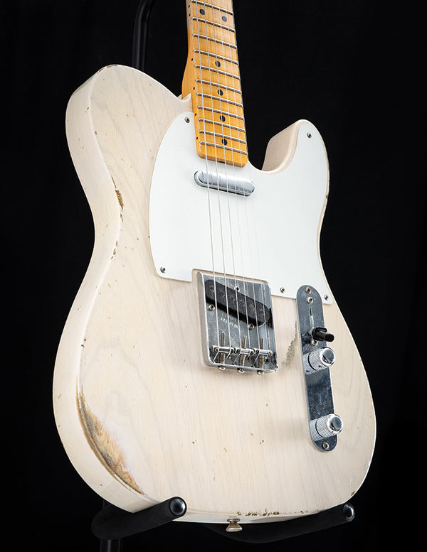 Used Fender Custom Shop 1954 Relic Telecaster Aged White Blonde