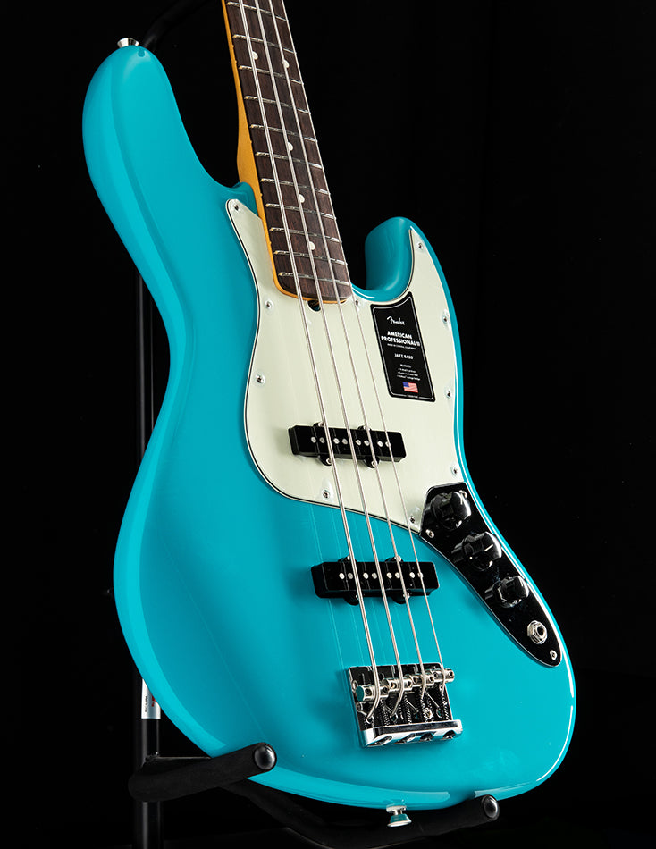 Fender American Professional II Jazz Bass Miami Blue