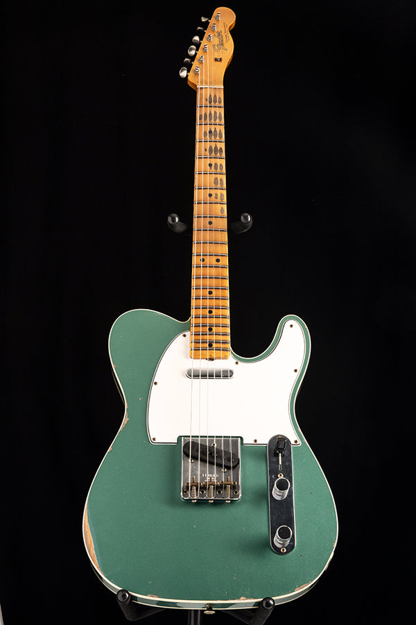 Fender Custom Shop 1965 Telecaster Custom Relic Faded Aged Sherwood Green Metallic