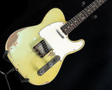 Used Fender Custom Shop '62 Telecaster Custom Heavy Relic Surf Green Masterbuilt By Dale Wilson