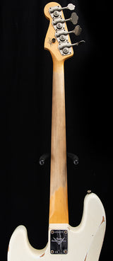 Fender Custom Shop 1961 Jazz Bass Heavy Relic Aged Olympic White