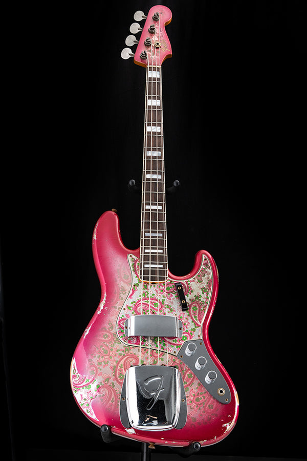 Fender Custom Shop Heavy Relic Jazz Bass Pink Paisley Limited