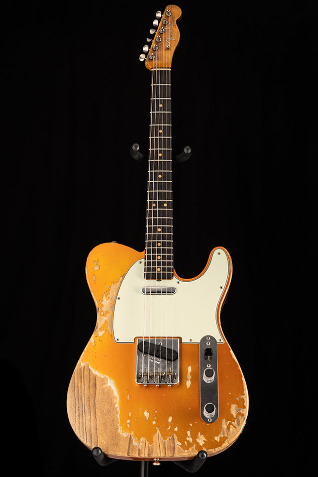 Used Fender Custom Shop '63 Telecaster Super Heavy Relic Aged Candy Tangerine NAMM Limited