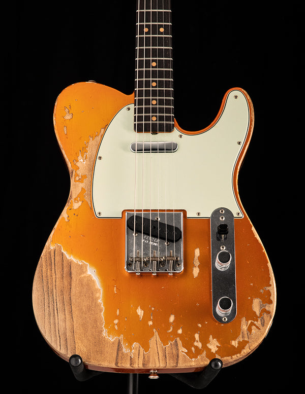 Used Fender Custom Shop '63 Telecaster Super Heavy Relic Aged Candy Tangerine NAMM Limited