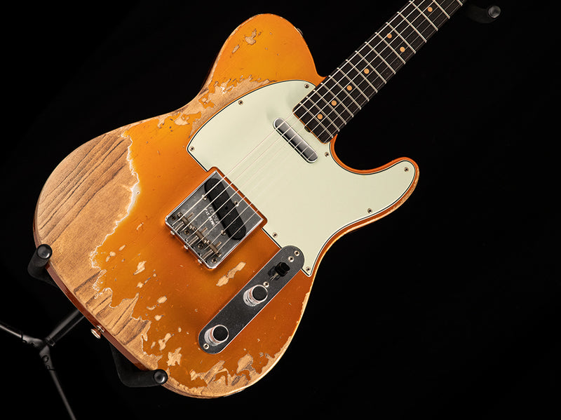 Used Fender Custom Shop '63 Telecaster Super Heavy Relic Aged Candy Tangerine NAMM Limited