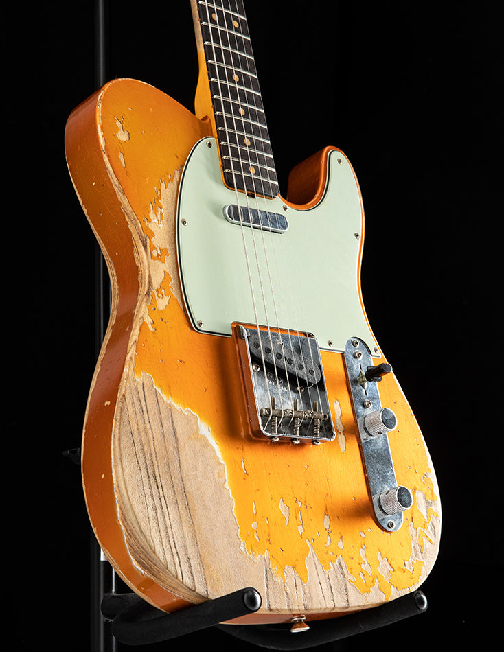 Used Fender Custom Shop '63 Telecaster Super Heavy Relic Aged Candy Tangerine NAMM Limited