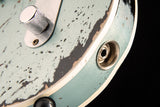 Fender Custom Shop 1965 Telecaster Custom Relic Aged Firemist Silver Over 3 Tone Sunburst
