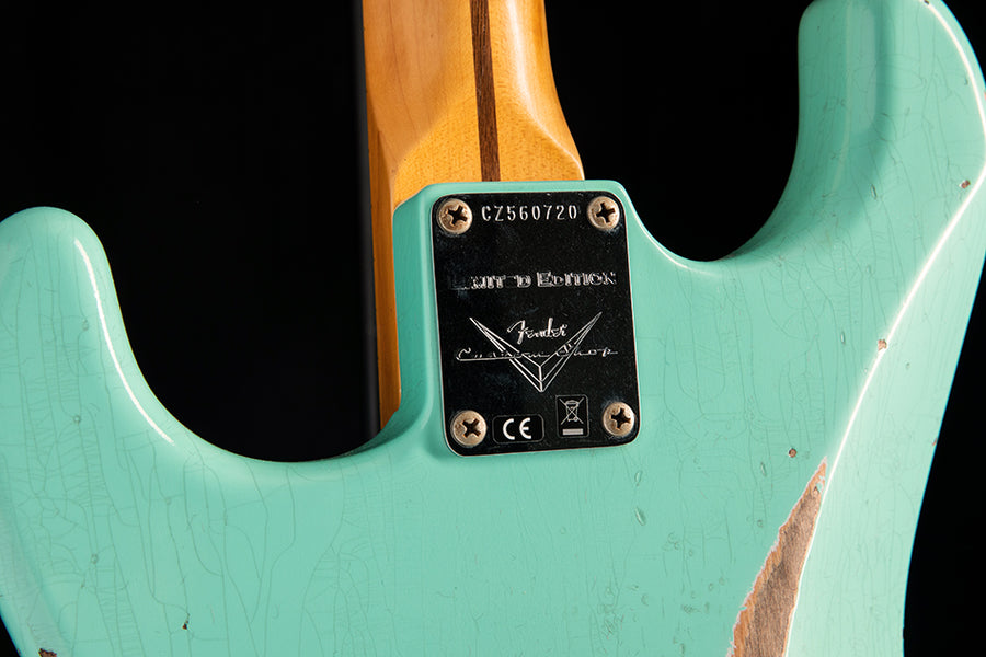 ギター Fender Limited Tomatillo Stratcaster Fender Custom Shop Limited Edition Tomatillo Stratocaster