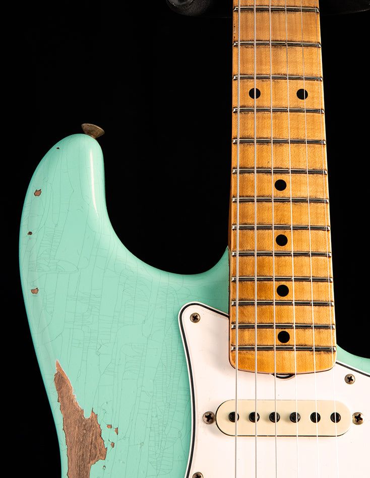 Fender Custom Shop Limited Edition Tomatillo Stratocaster Relic Super Faded Sea Foam Green