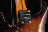 Used Fender Custom Shop Red Hot Stratocaster Super Heavy Relic Faded Chocolate 3-Tone Sunburst