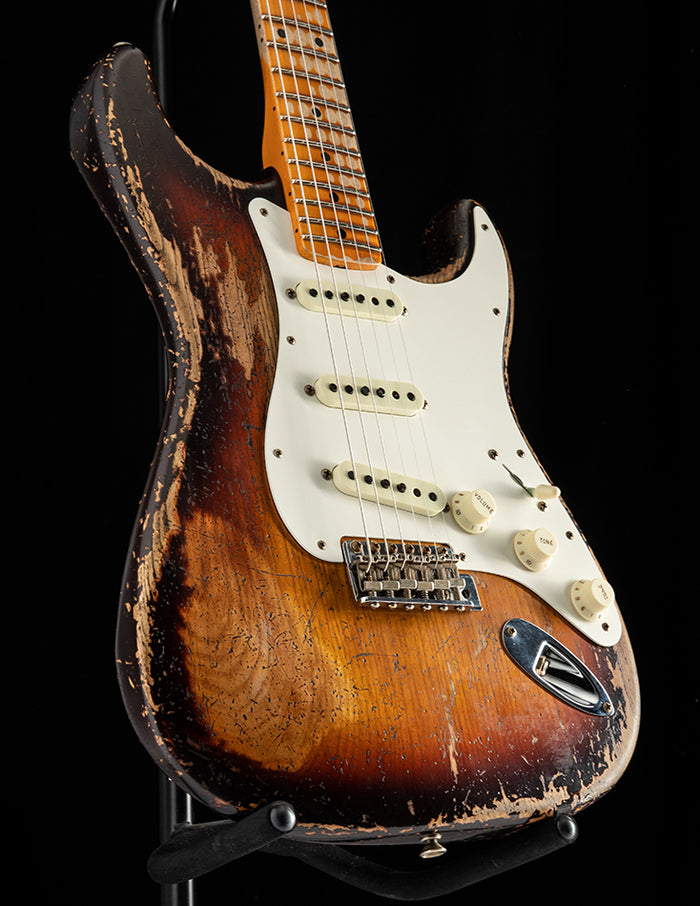 Fender Custom Shop Red Hot Stratocaster Super Heavy Relic Faded Chocol