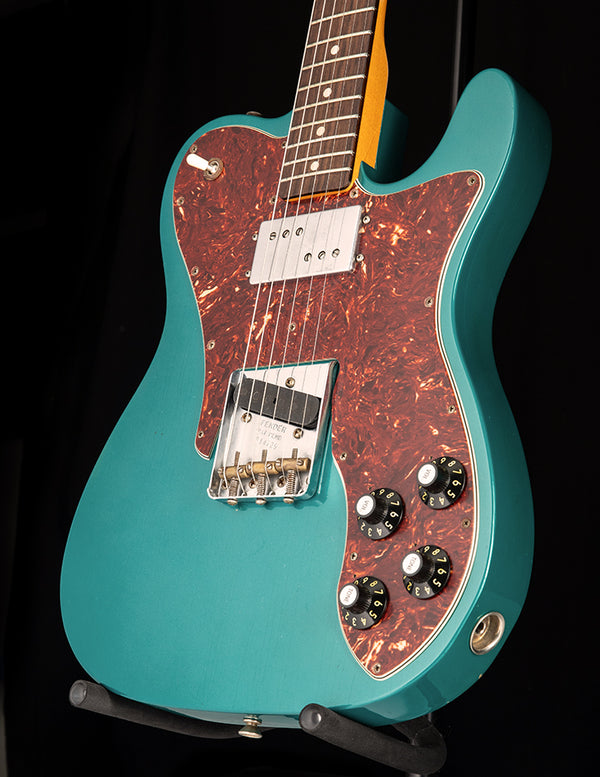 Used Fender Custom Shop 1972 Telecaster Custom Relic Faded Ocean Turquoise