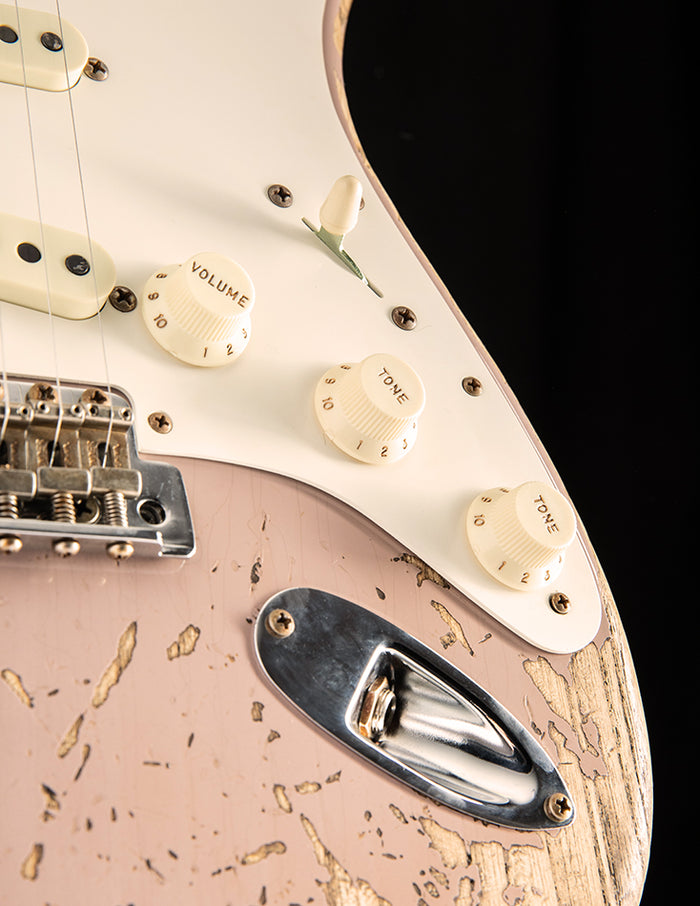 Fender Custom Shop Red Hot Stratocaster Super Heavy Relic Dirty Shell