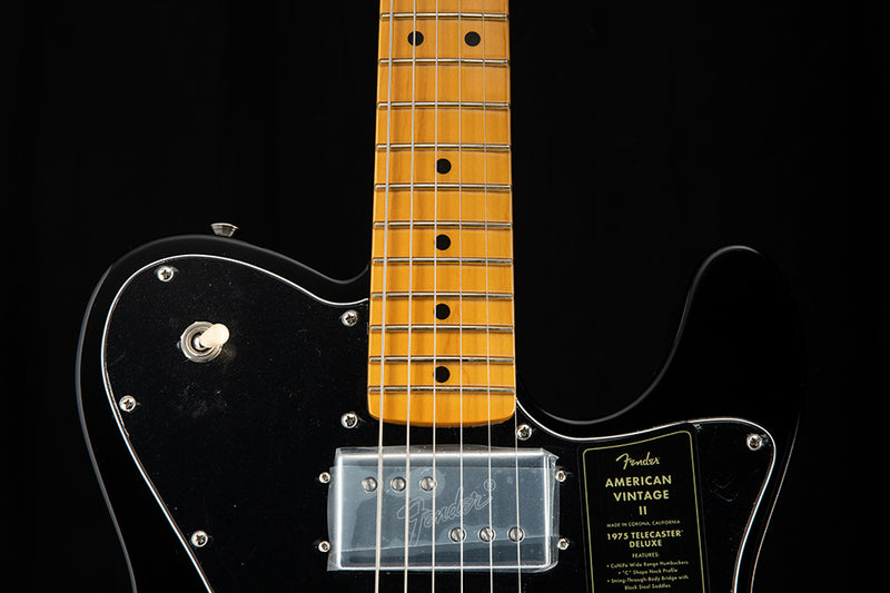 Fender American Vintage II 1975 Telecaster Deluxe Black
