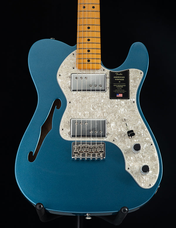 Fender American Vintage II 72 Thinline Telecaster Lake Placid Blue