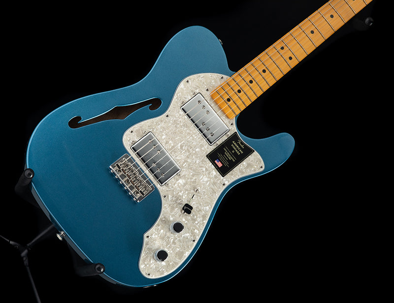 Fender American Vintage II 72 Thinline Telecaster Lake Placid Blue