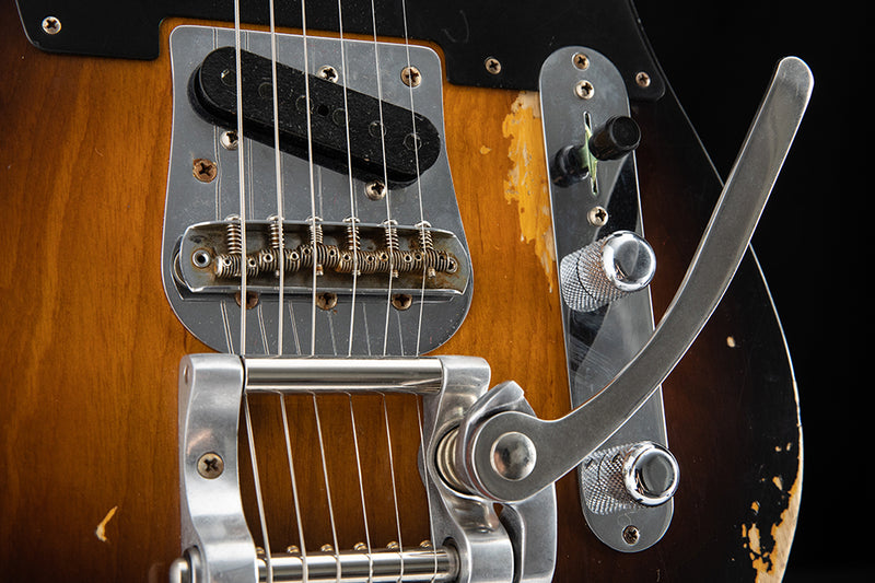 Fender Custom Shop Limited Edition CuNife Blackguard Telecaster Heavy Relic Faded Wide Fade 2 Tone Sunburst