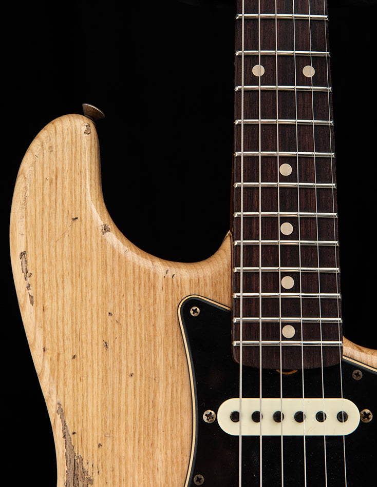 Used Fender Custom Shop Dual Mag II Stratocaster Heavy Relic Natural