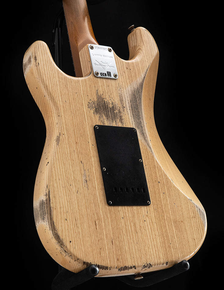 Used Fender Custom Shop Dual Mag II Stratocaster Heavy Relic Natural