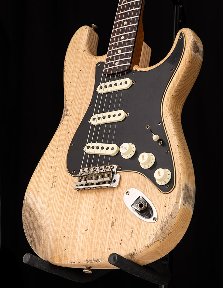 Used Fender Custom Shop Dual Mag II Stratocaster Heavy Relic Natural