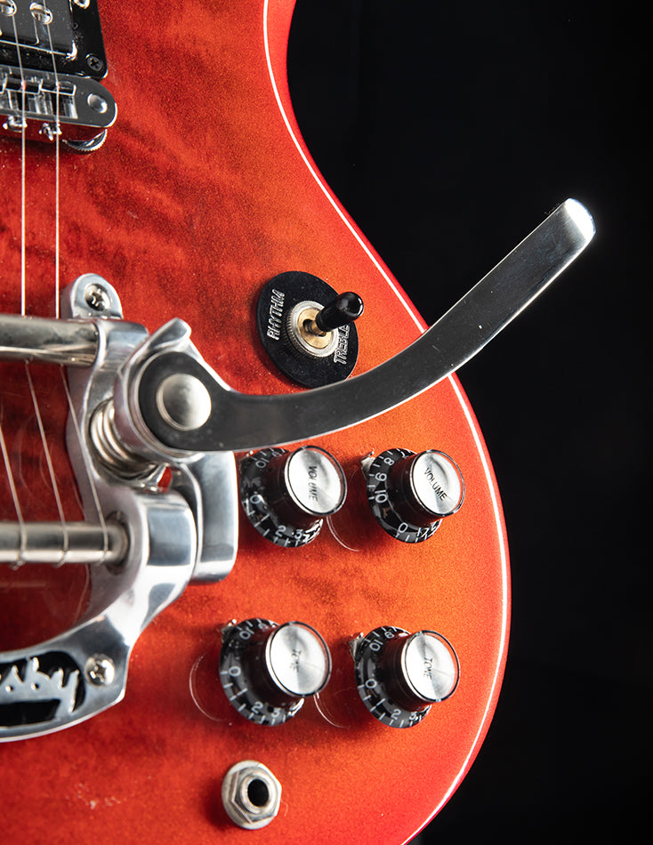 Used Gibson SG Deluxe Bigsby Red Fade