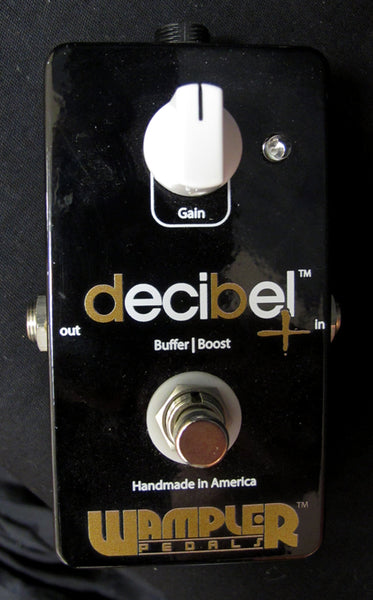 Wampler Decibel + Buffer Boost Pedal