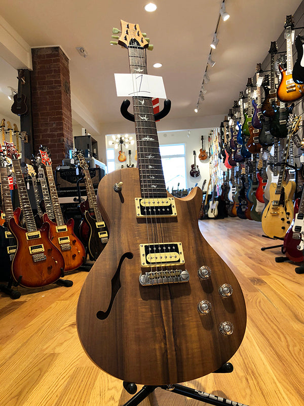 PRS SE Zach Myers Brian's Guitars Exclusive Satin Koa and Blue Matteo Quilt-Brian's Guitars